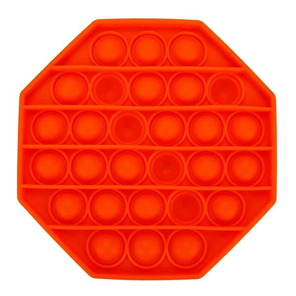 Push Bubble Sekizgen Turuncu