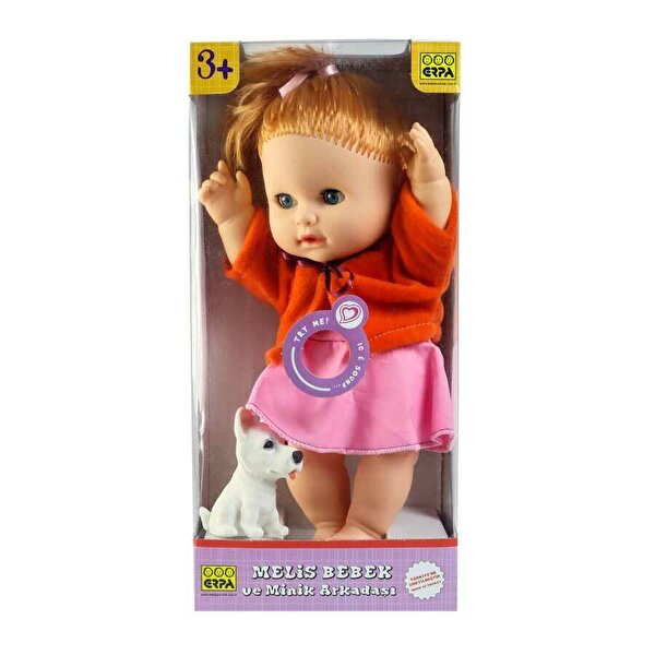 Melis Bebek Türkçe Konuşan Hayvancıklı Turuncu Hırkalı