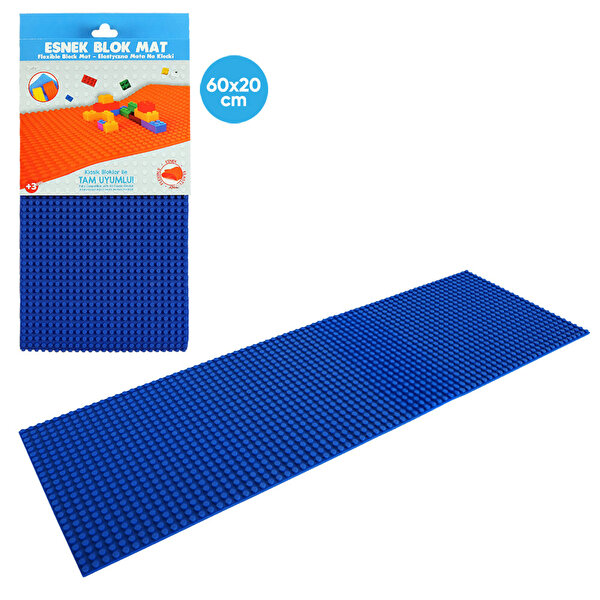 Esnek Blok Zemin Mavi