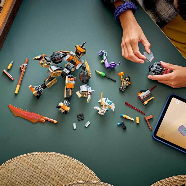 LEGO Ninjago Cole’un Görev Robotu ve Ejderha Zane 71854