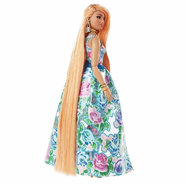 Barbie Extra Fancy Çiçekli Kostümlü Bebek HHN14