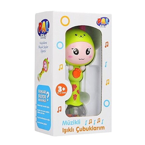 Pal Baby Müzikli & Işıklı Çubuklarım Tavşan