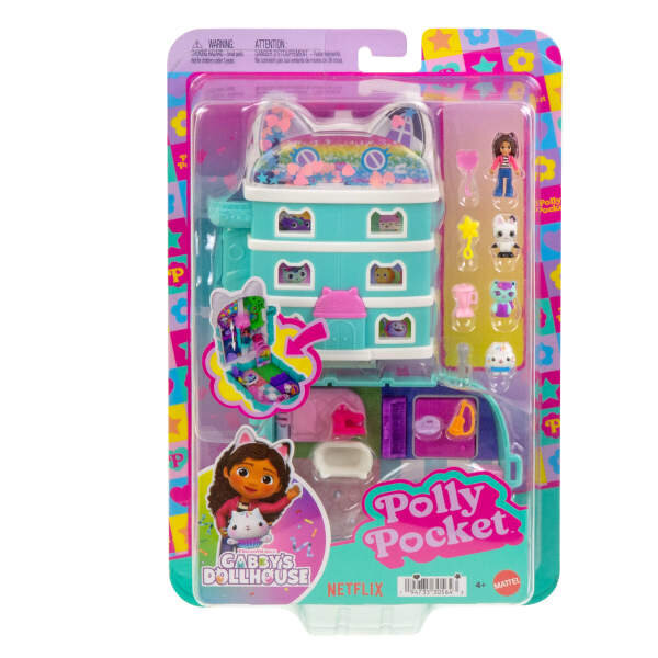 Polly Pocket Gabby's Dollhouse Mikro Parti Oyun Seti FV02