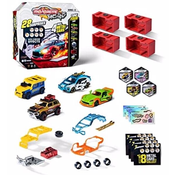 Majorette Tune Up's 4'lü Araç Seti