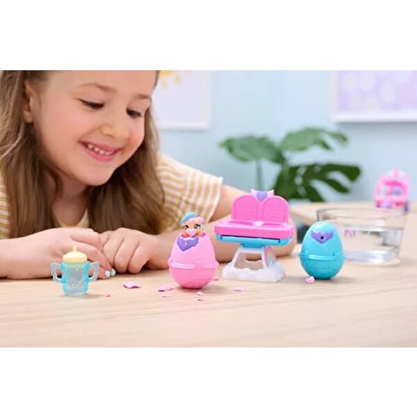 Hatchimals Alive Mama Sandalyesi Pembe Şeffaf Biberon