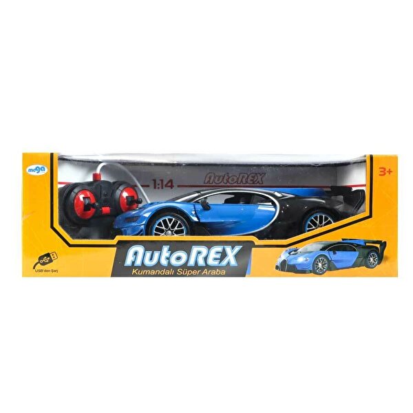 1:14 Ölçekli Uzaktan Kumandalı Mavi Süper Araba