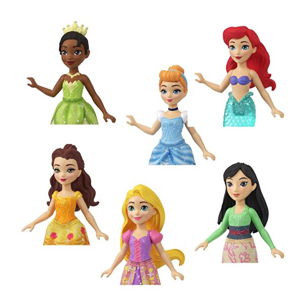 Disney Prenses Bebekleri 6'lı Set HLW91