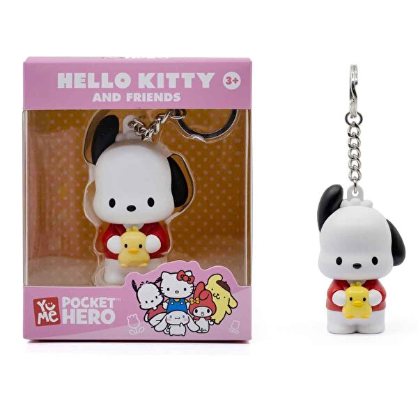 Hello Kitty & Friends Pocket Hero Serisi Anahtarlık Pochacco