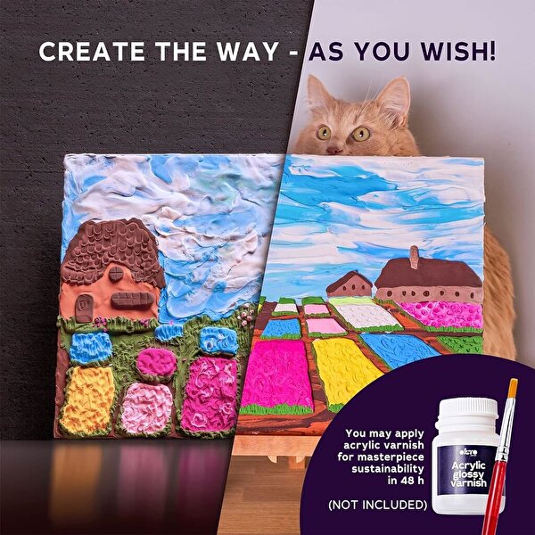 OKTO Flower Beds in Holland 3D Duyusal Sanat Seti