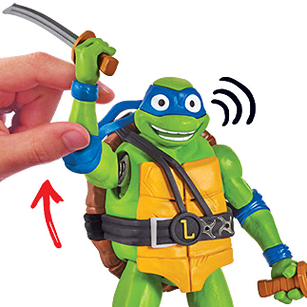 TMNT Delüks Aksiyon Figürler Leonardo 83350