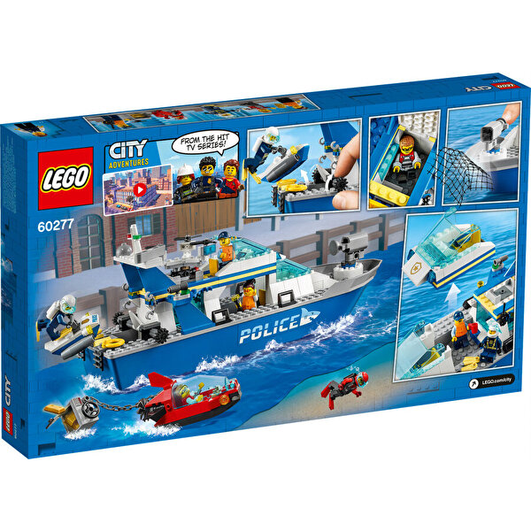 LEGO City Polis Devriye Botu 60277