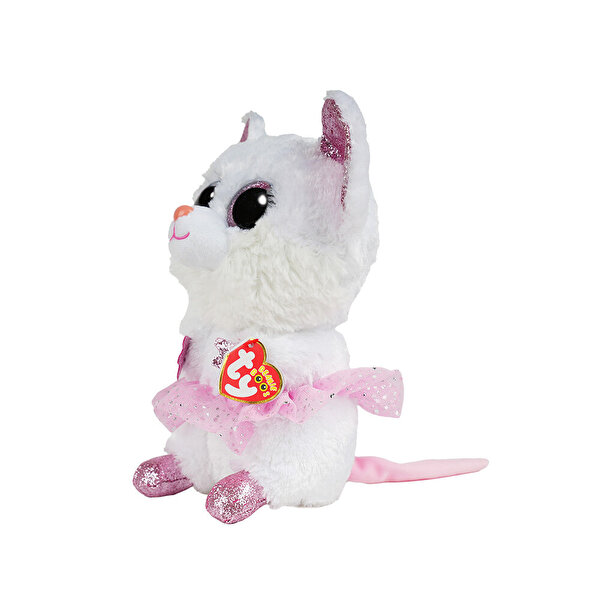 Ty Beanie Boo Nina Balerin Beyaz Fare 24 cm.