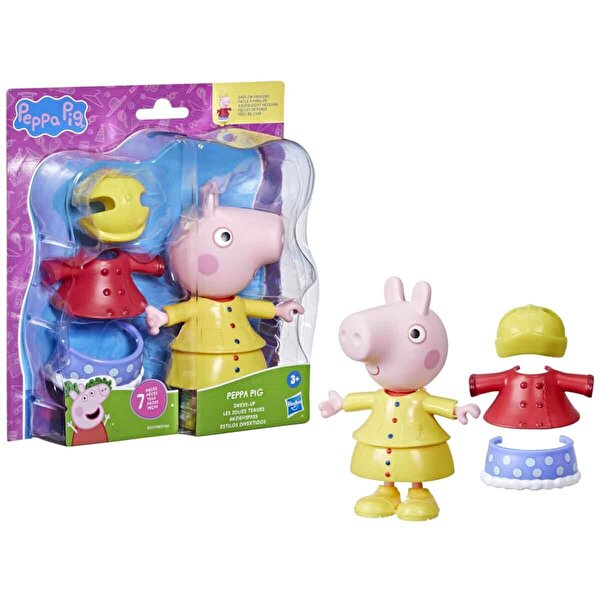 Peppa Pig ve Ailesi Kıyafetli Figür Seti Peppa Pig