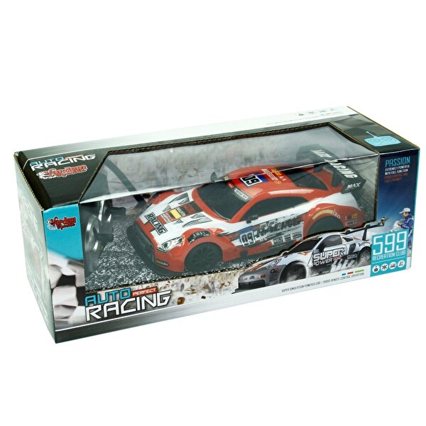 1:24 Ölçekli Uzaktan Kumandalı Full Fonksyon Kırmızı Racing Spor Araba