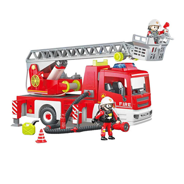 Power Planet Merdivenli İtfaiye Kamyonu Yapı Seti