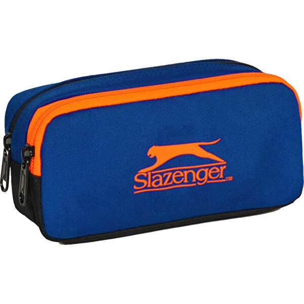 Slazenger Kalem Çanta Mavi-Turuncu 12423