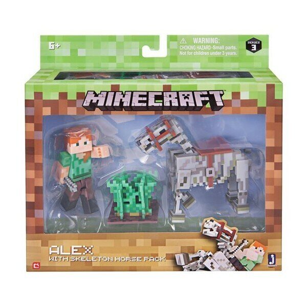 Minecraft Alex Ve İskelet Atı -16601