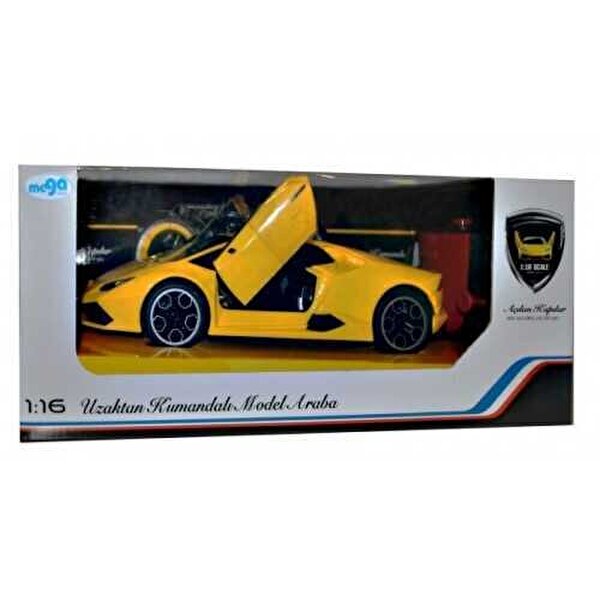 1:16 Uzaktan Kumandalı Fantastik Araba Şarjlı Sarı
