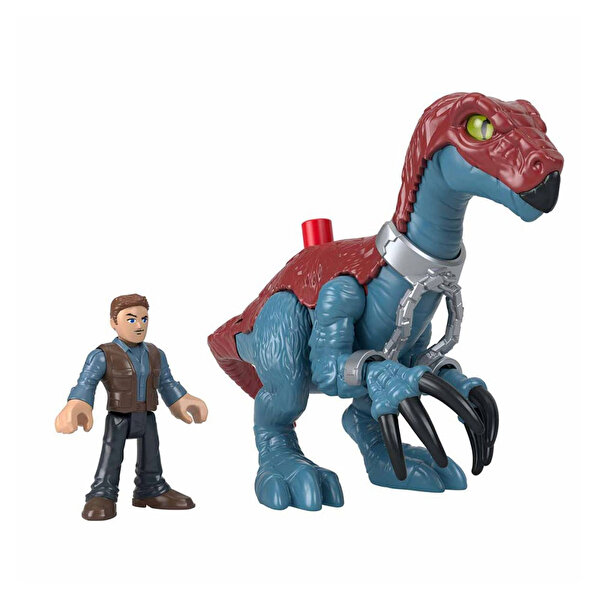 Imaginext Jurassic World Araçlar Therizinosaurus ve Owen GVV63
