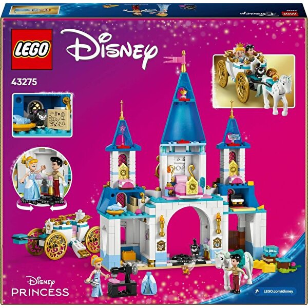 LEGO Disney Princess Sindirella’nın Şatosu ve At Arabası 43275