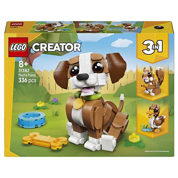 LEGO Creator 3’ü 1 Arada Sevimli Hayvanlar: Oyunbaz Yavru Köpek 31382