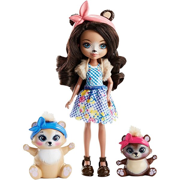 Enchantimals Bebekleri Sevimli Patiler Piknikte Oyun Seti FCC64