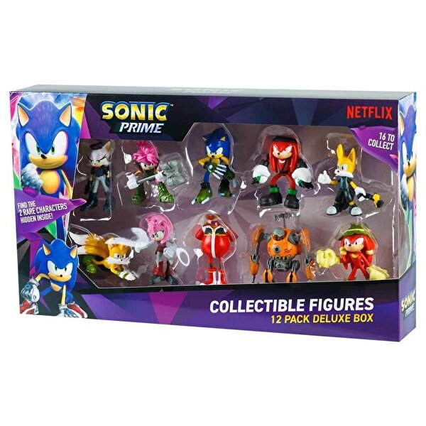 Sonic Prime 12'li Gizemli Figür Seti Seri 1