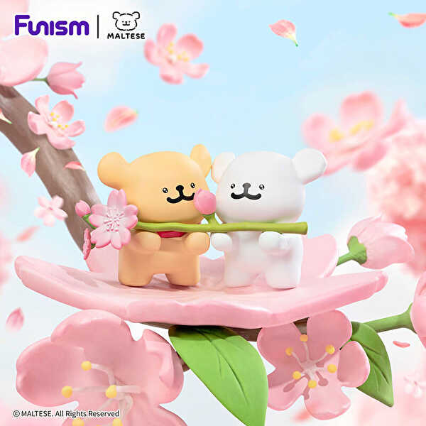 Maltese Cherry Blossom Serisi Sürpriz Paket Koleksiyon Figürü