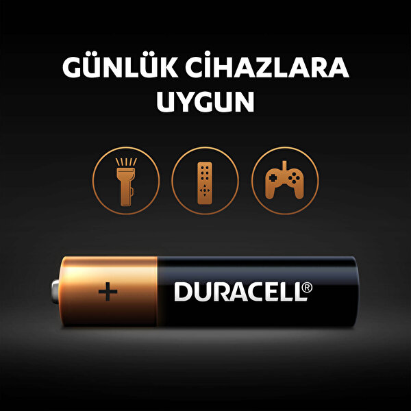 Duracell AAA Basic 4´lü İnce Kalem Pil