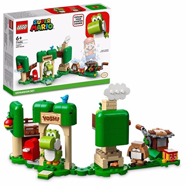 LEGO Super Mario Yoshi’nin Hediye Evi Ek Macera Seti 71406