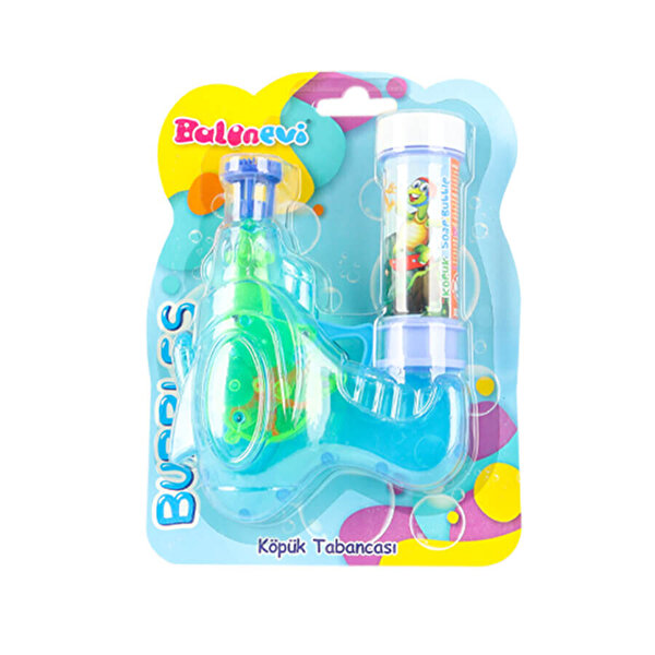 Işıklı Köpük Tabancası Mavi