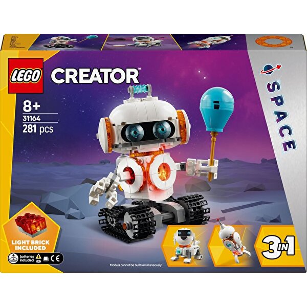 LEGO Creator 3'ü 1 Arada Uzay Robotu 31164