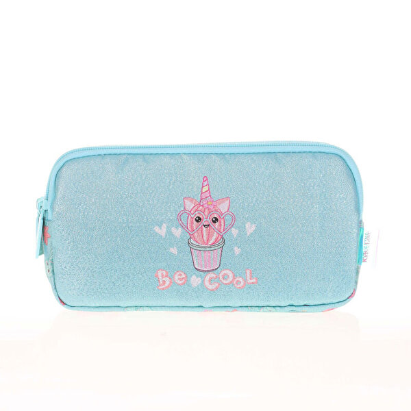 Kaukko Kids&Love 3 Bölmeli Kapi̇tone Cactus Kalem Çantası