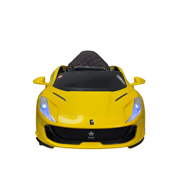 Favori Gt 12 Volt Akülü Araba Sarı