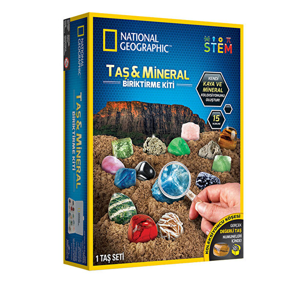 National Geographic Taş ve Mineral Biriktirme Kiti TRRM15