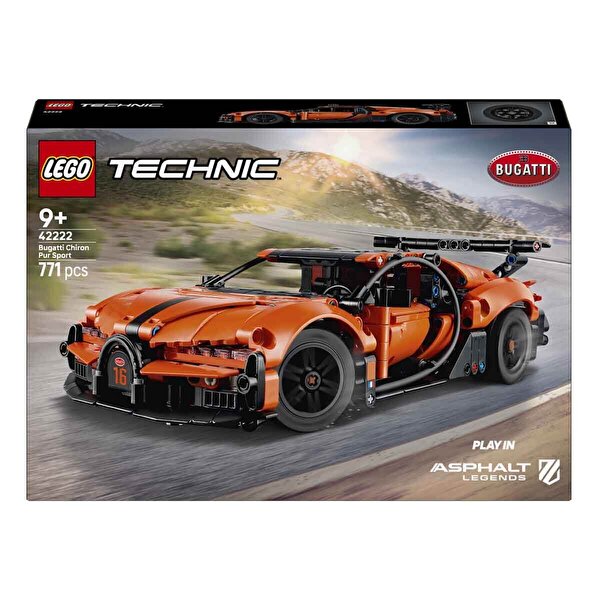 LEGO Technic Bugatti Chiron Pur Sport Hiper Araba 42222