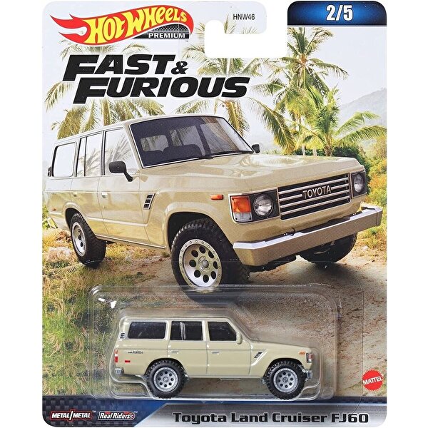 Hot Wheels Fast Furi̇ous Premi̇um Arabalar Toyota Land Cruiser FJ60 HNW53