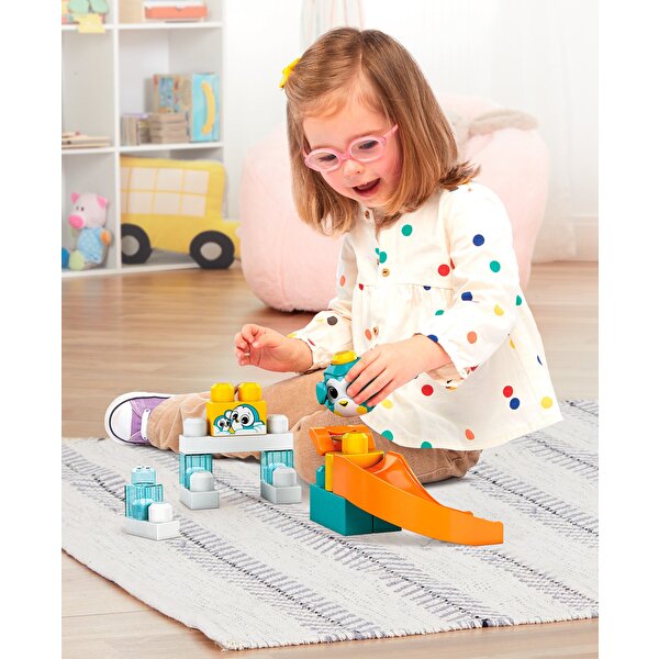 Mega Bloks Peek a Blocks Oyun Seti Penguen Kaydırağı GKX67