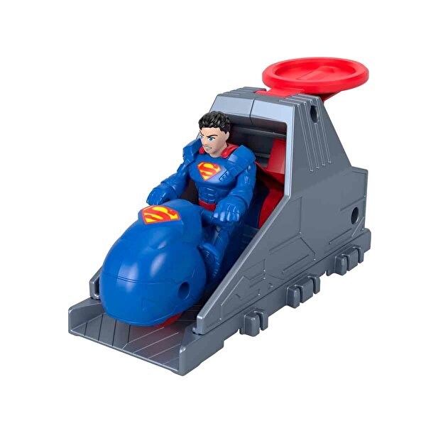 Imaginext DC Super Friends Aksiyon Figürü ve Fırlatma Seti Superman Launcher