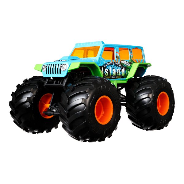 Hot Wheels Monster Trucks 1:24 Arabalar Island Tour GTJ44