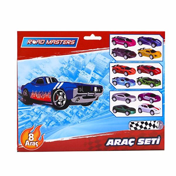 Road Masters Seki̇zli̇ Araç Seti̇