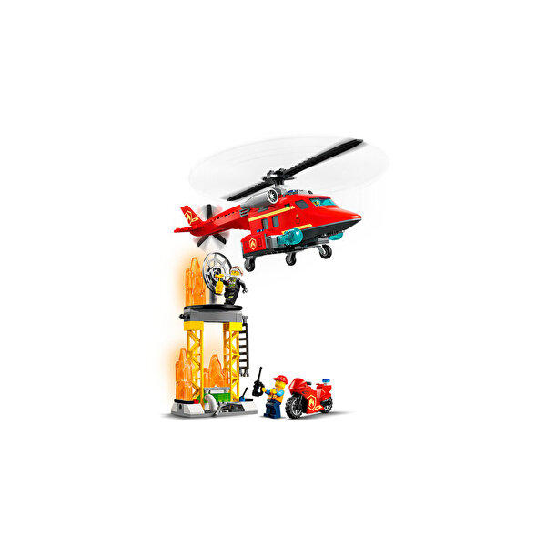 LEGO City İtfaiye Kurtarma Helikopteri 60281