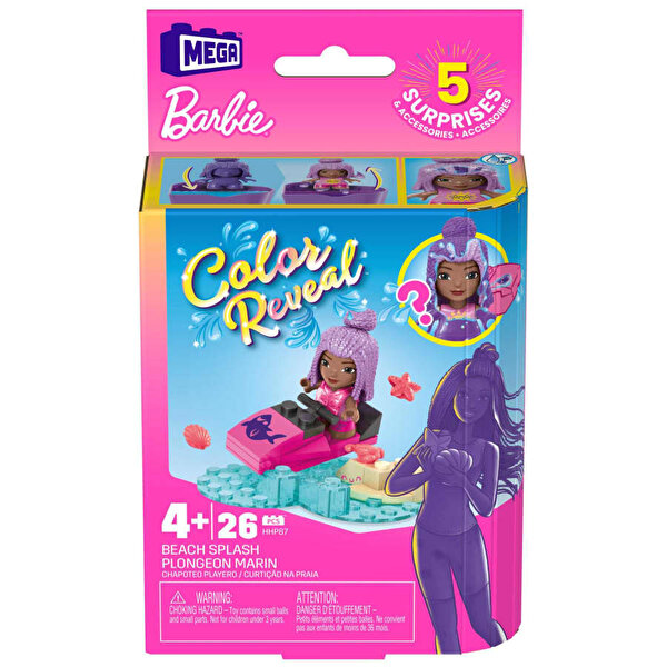 MEGA Barbie Color Reveal Mini Bebekler HHP87