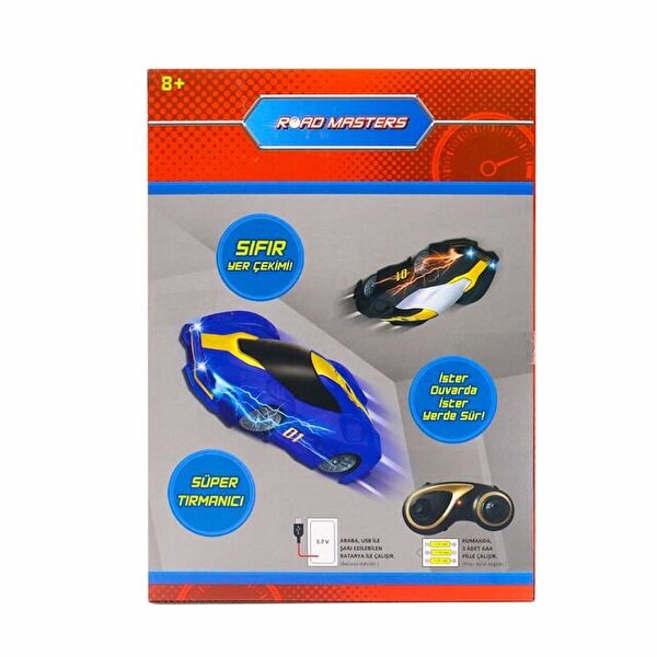 Road Masters Süper Tırmanıcı Uzaktan Kumandalı Araba Mavi