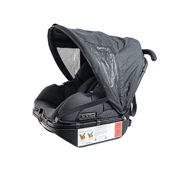 Sit ‘n’ Stroll Bebek Arabası Olan Oto Koltuğu Siyah