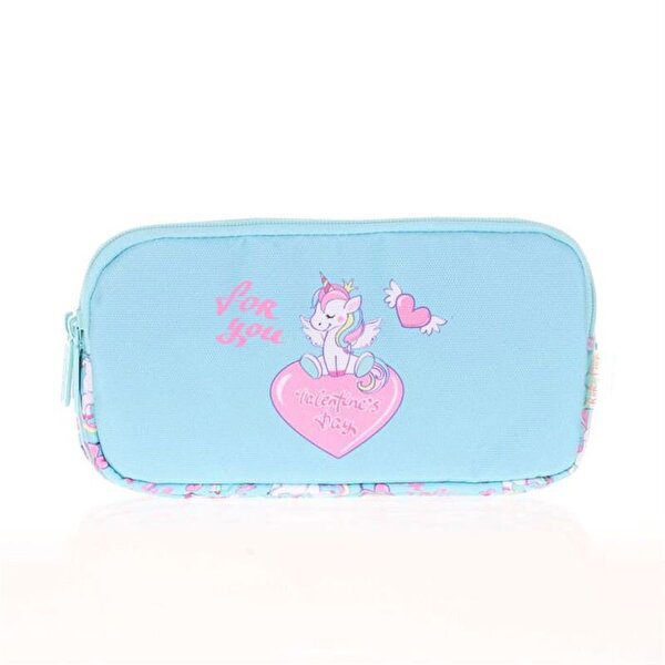 Kaukko Kids&Love 3 Bölmeli Unicorn Kalem Çantası