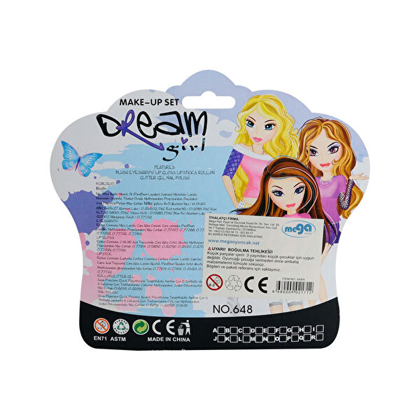 Kalp Kutulu Makyaj Seti 2