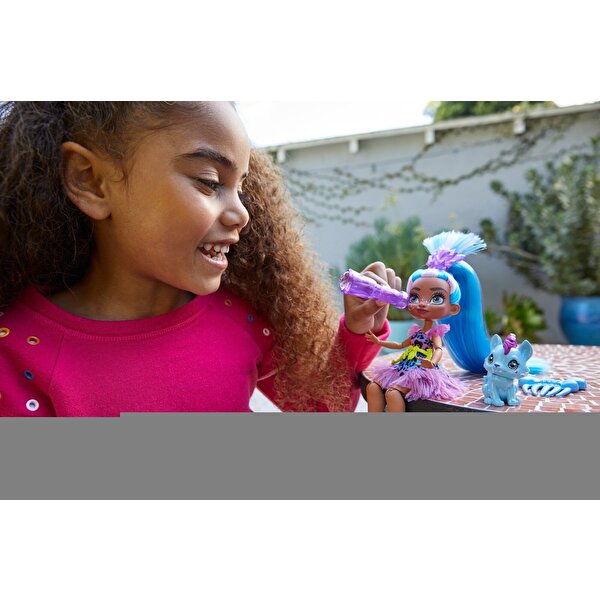 Cave Club Karakterleri Mavi Saçlı Tella Bebek GNL86