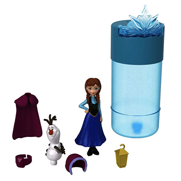 Disney Karlar Ükesi Color Reveal Renk Değiştiren Prenses Bebekler Sürpriz Paket HMB83