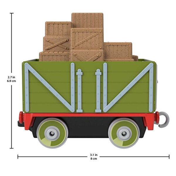 Thomas ve Arkadaşları Küçük Tekli Tren (Sür-Bırak) Troublesome Truck HMC41